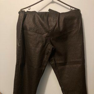 Universal Standard High Rise Resin Jeans 27 inch Black NWOT Size 20